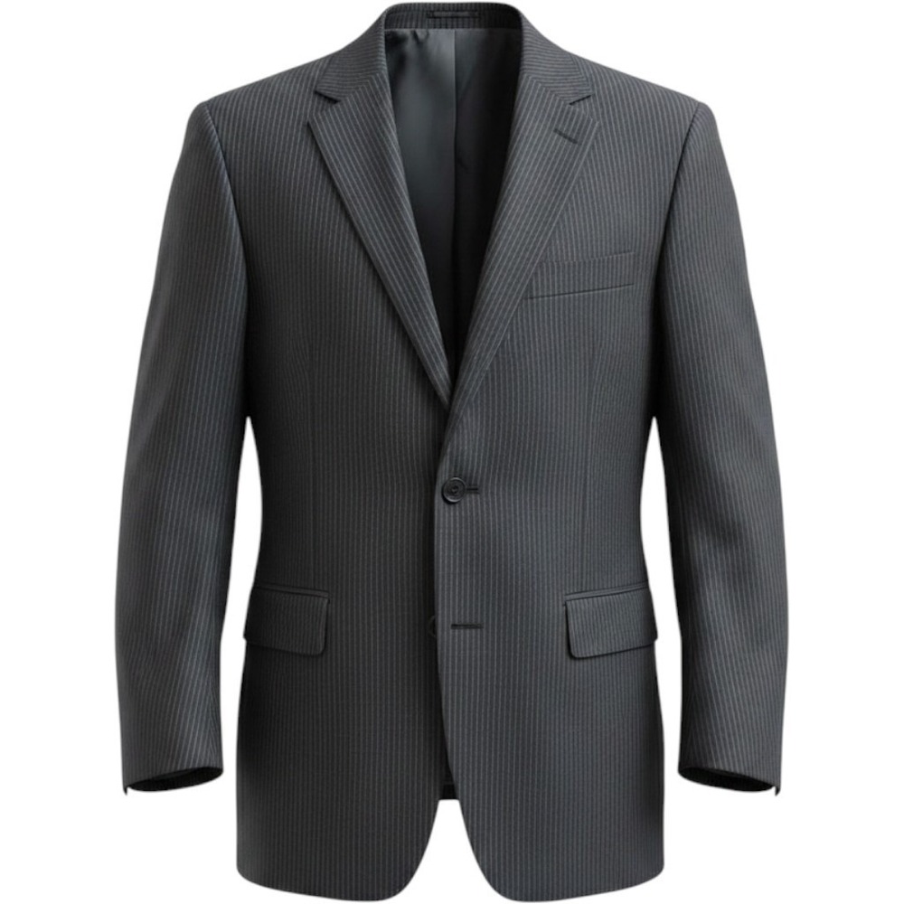 Ralph Lauren Mens Slim Fit Pinstripe Wool Blazer Suit Jacket 43R NEW NWT $450